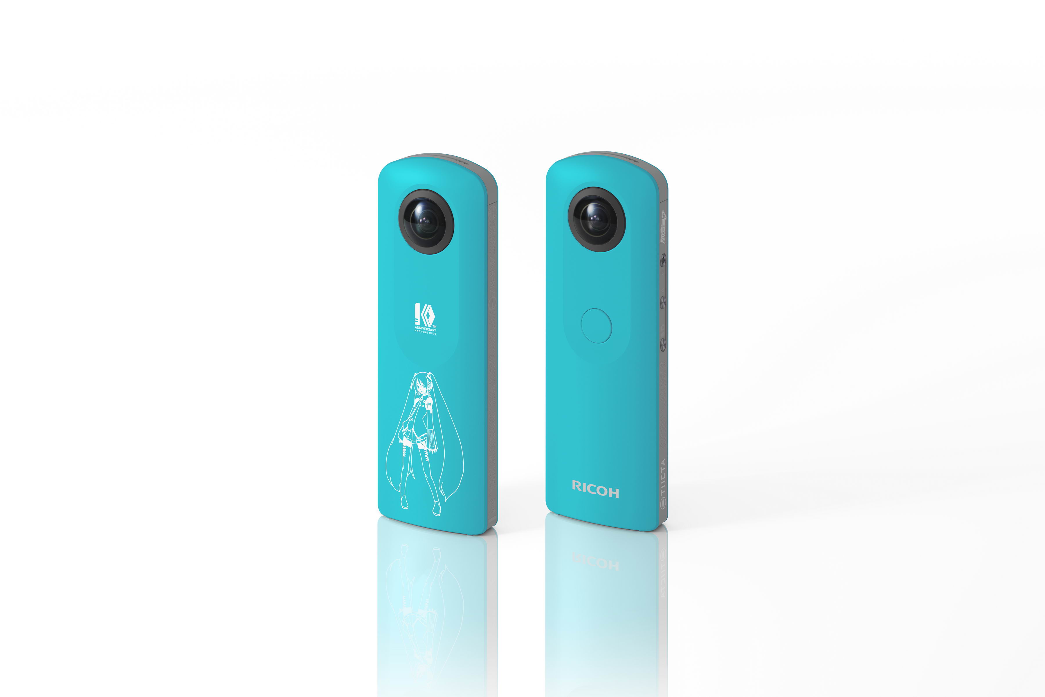 初音ミク 限定モデル発表「RICOH THETA SC Type HATSUNE MIKU」特別 ...